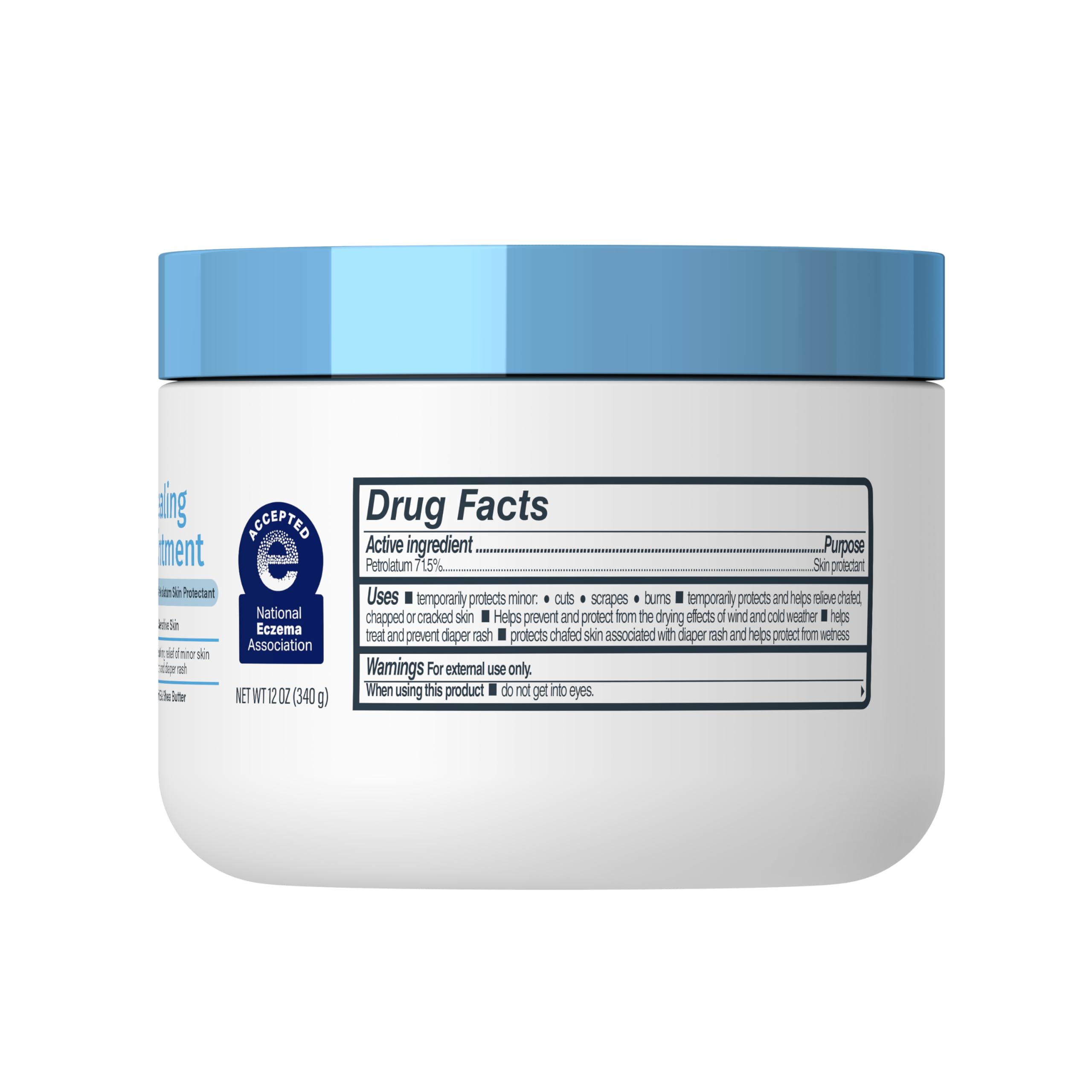 Cetaphil Baby Healing Ointment everyday use for soft, protected baby skin.