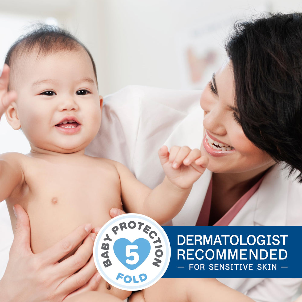 Cetaphil Baby Ultra Soothing Lotion fragrance-free label appeals to sensitive skin.