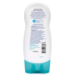 Cetaphil baby wash packaging four-pack highlights calendula infusion for gentle infant care.