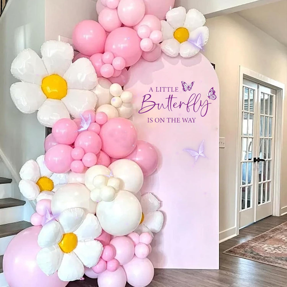 CEUQIESO butterfly wall decor enhances baby shower ambiance