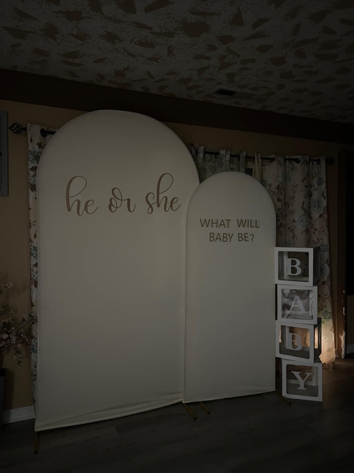 CEUQIESO party decor backdrop balloon design enhances celebration spaces.