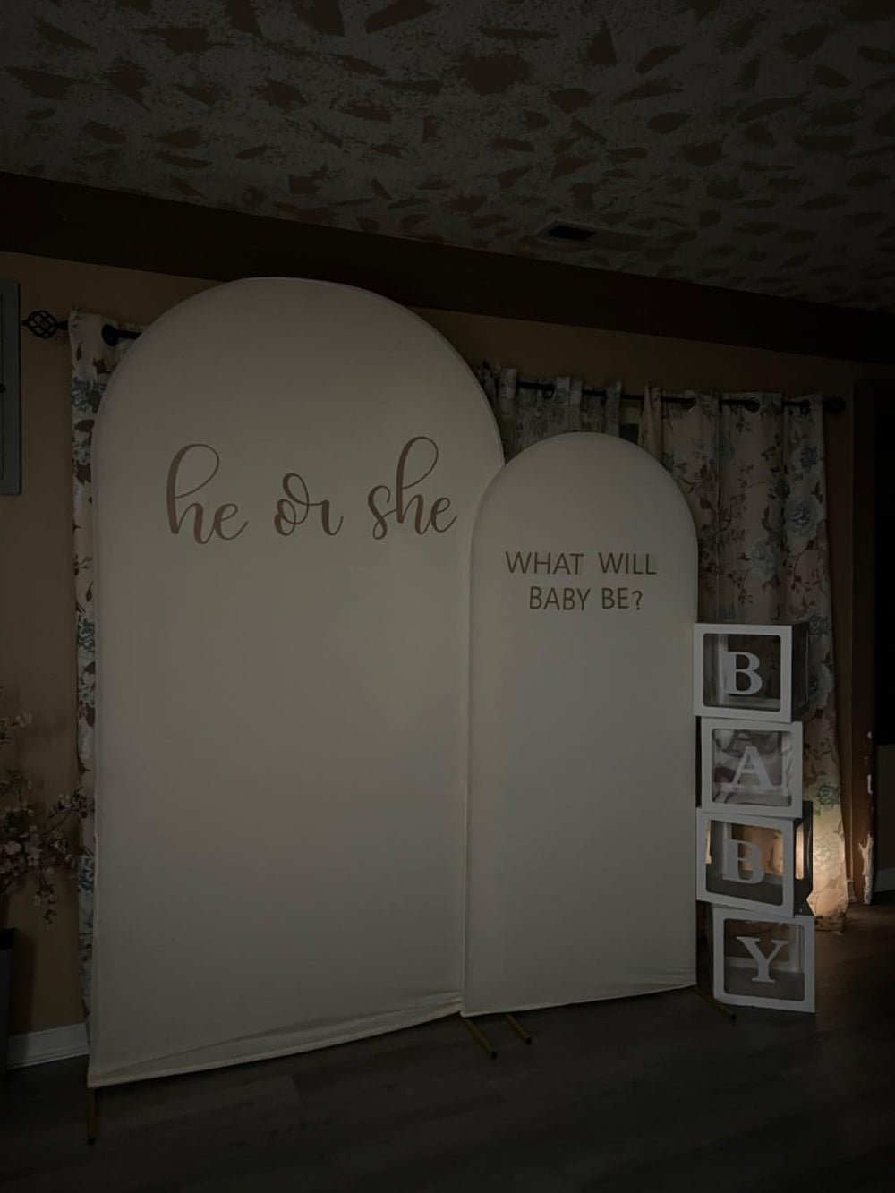 CEUQIESO party decor backdrop balloon design enhances celebration spaces.