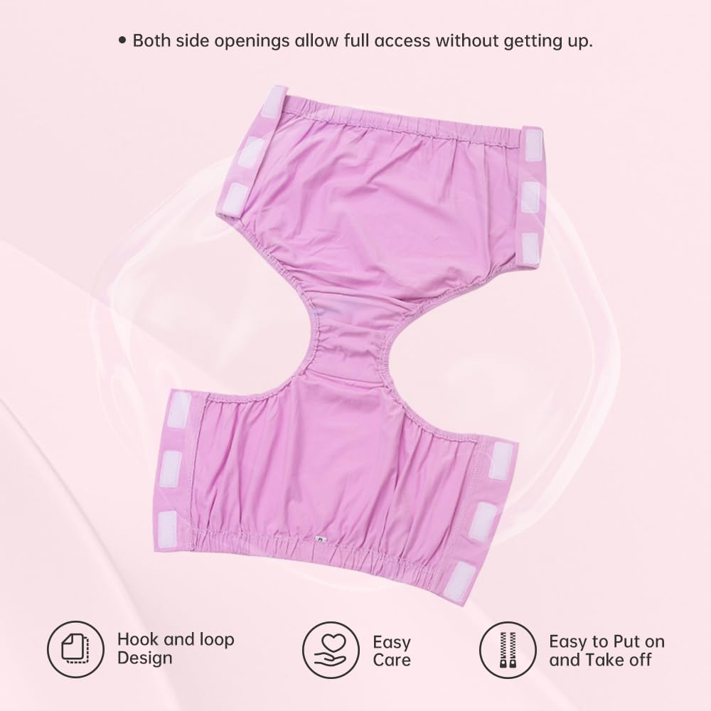 CEZATUVE side-access openings illustrating full access without removal during care