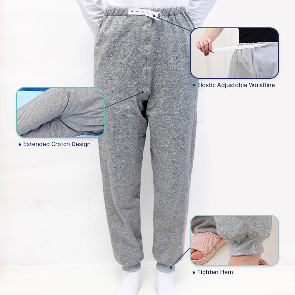 CEZATUVE urine pants are machine washable for easy care.