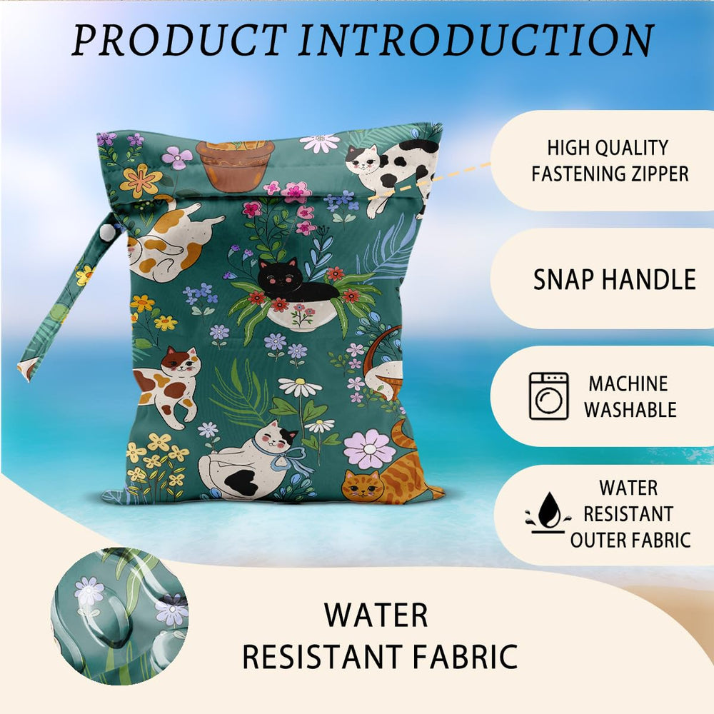CFGBFDGH Snap-handle design attaches to stroller or tote for convenience