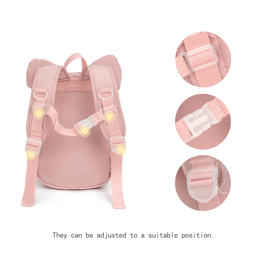 CFX backpack leash large capacity fits tissues, water, diaper, and tablet.