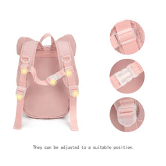 CFX backpack leash large capacity fits tissues, water, diaper, and tablet.