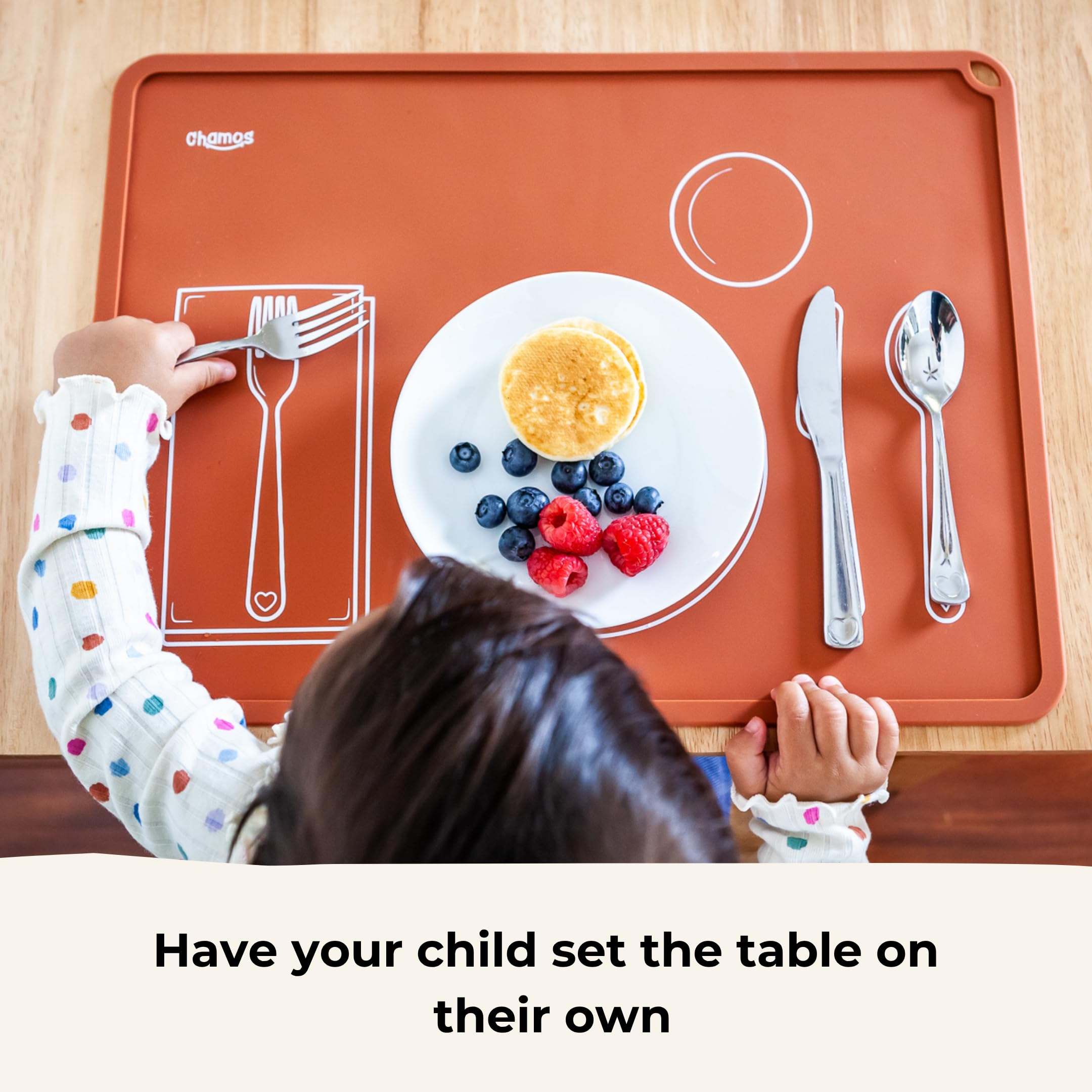 Durable, waterproof silicone is BPA and phthalates free