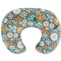 CHANGX3KB nursing pillow with flower green cover supports comfortable breastfeeding