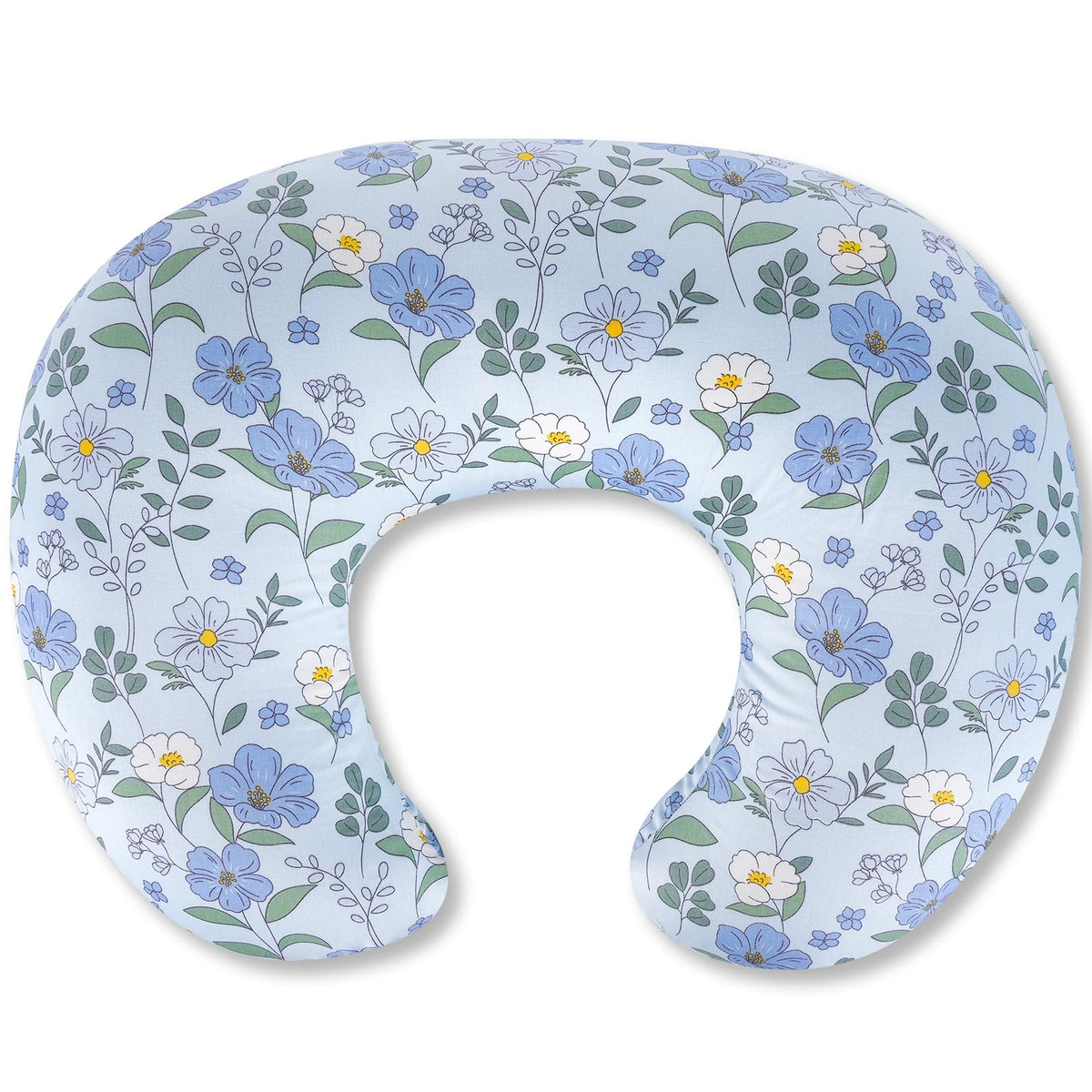 CHANGX3KB nursing pillow with flower pattern supports comfortable feeding sessions