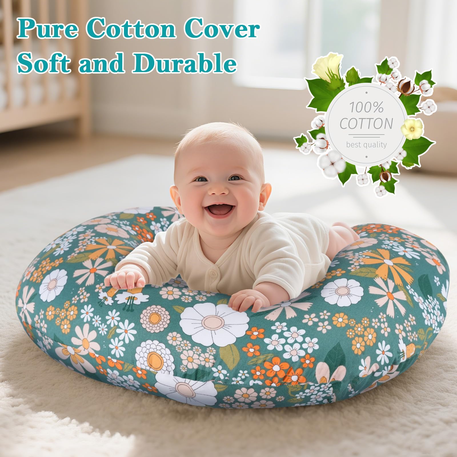 CHANGX3KB nursing pillow aids mom during feeding sessions