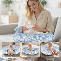 CHANGX3KB nursing pillow removable cotton cover for easy machine washing