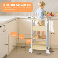 CHAO KWORLDS three-in-one tower ready to convert into a highchair.