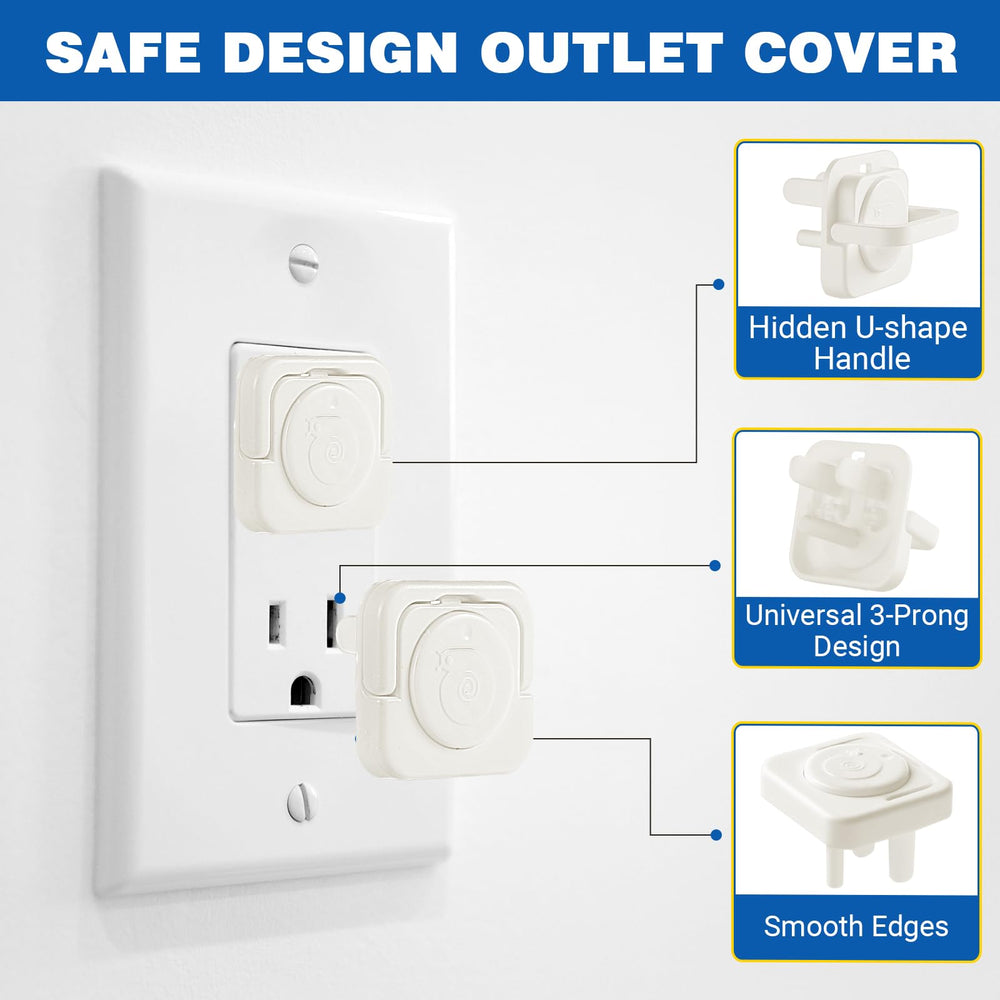 CharmFields Snail outlet cover packaging showing the 48-pack contents
