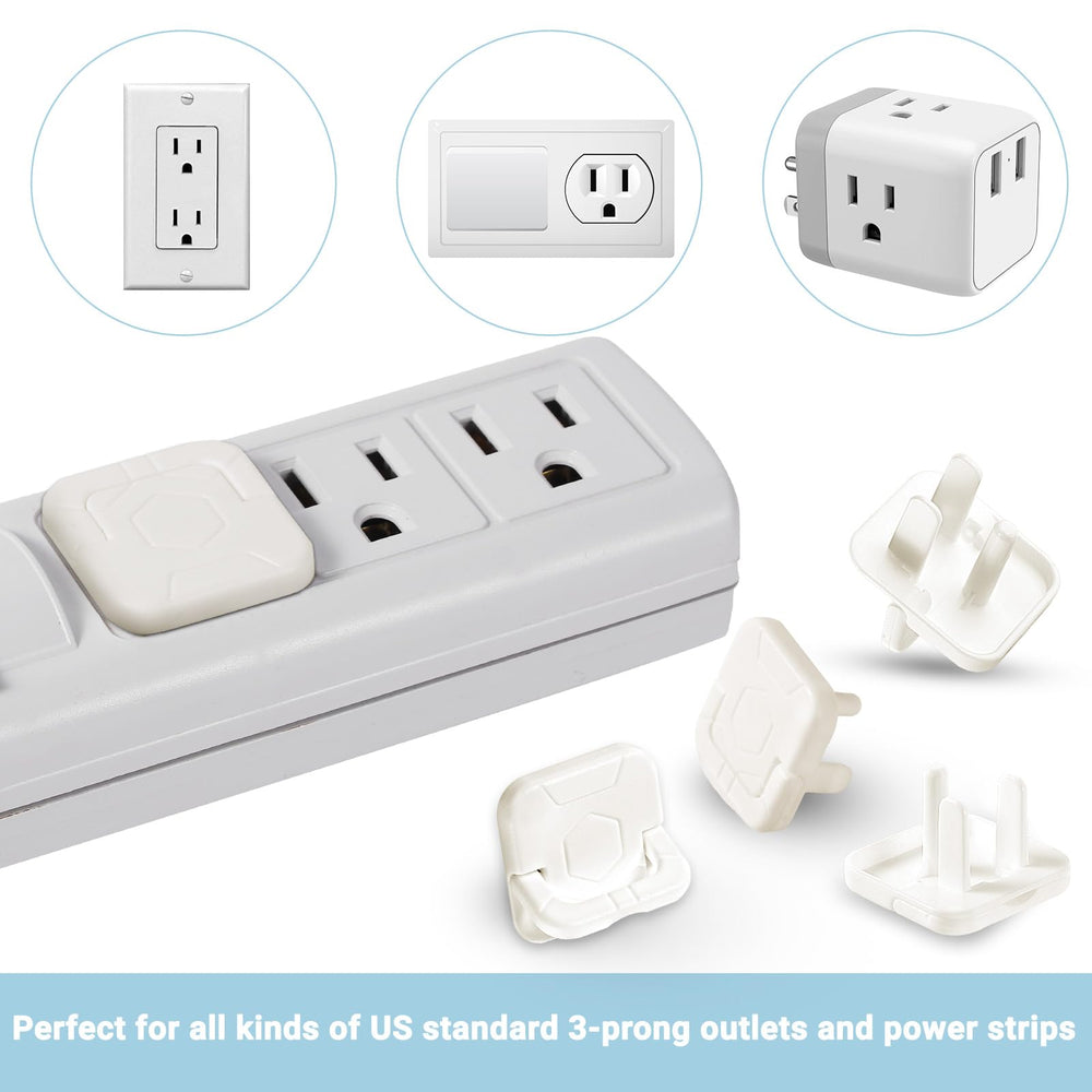 CharmRegion wide compatibility shown with standard 3-prong outlets