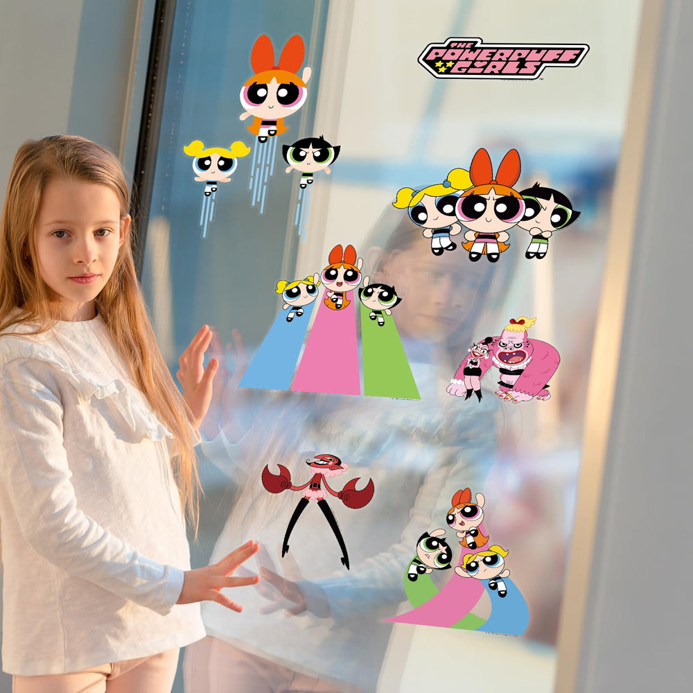 Charon Powerpuff wall decals offer two styles for versatile decorating