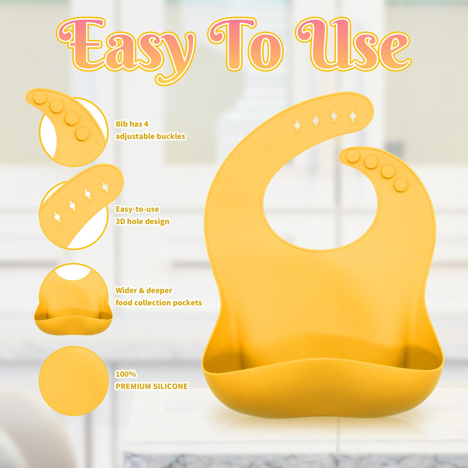 CHCC silicone plate with deep lip helps guide portions