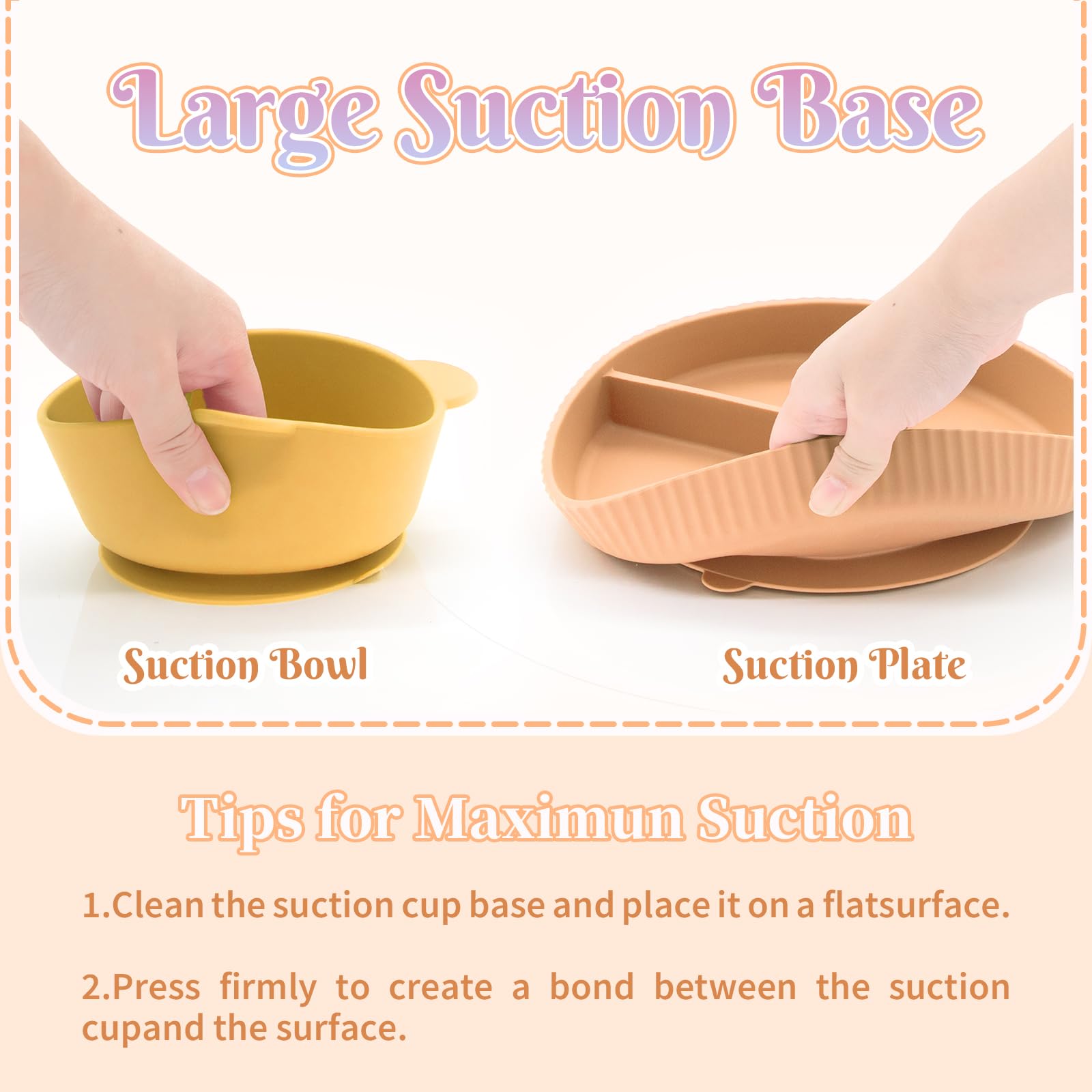 CHCC wooden spoon designed for self-feeding practice and gentle meals.