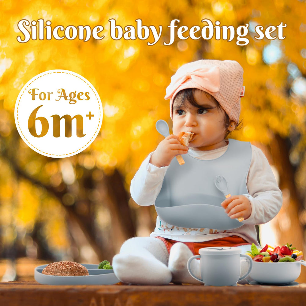 CHCC silicone baby snack cup keeps snacks accessible and easy to clean