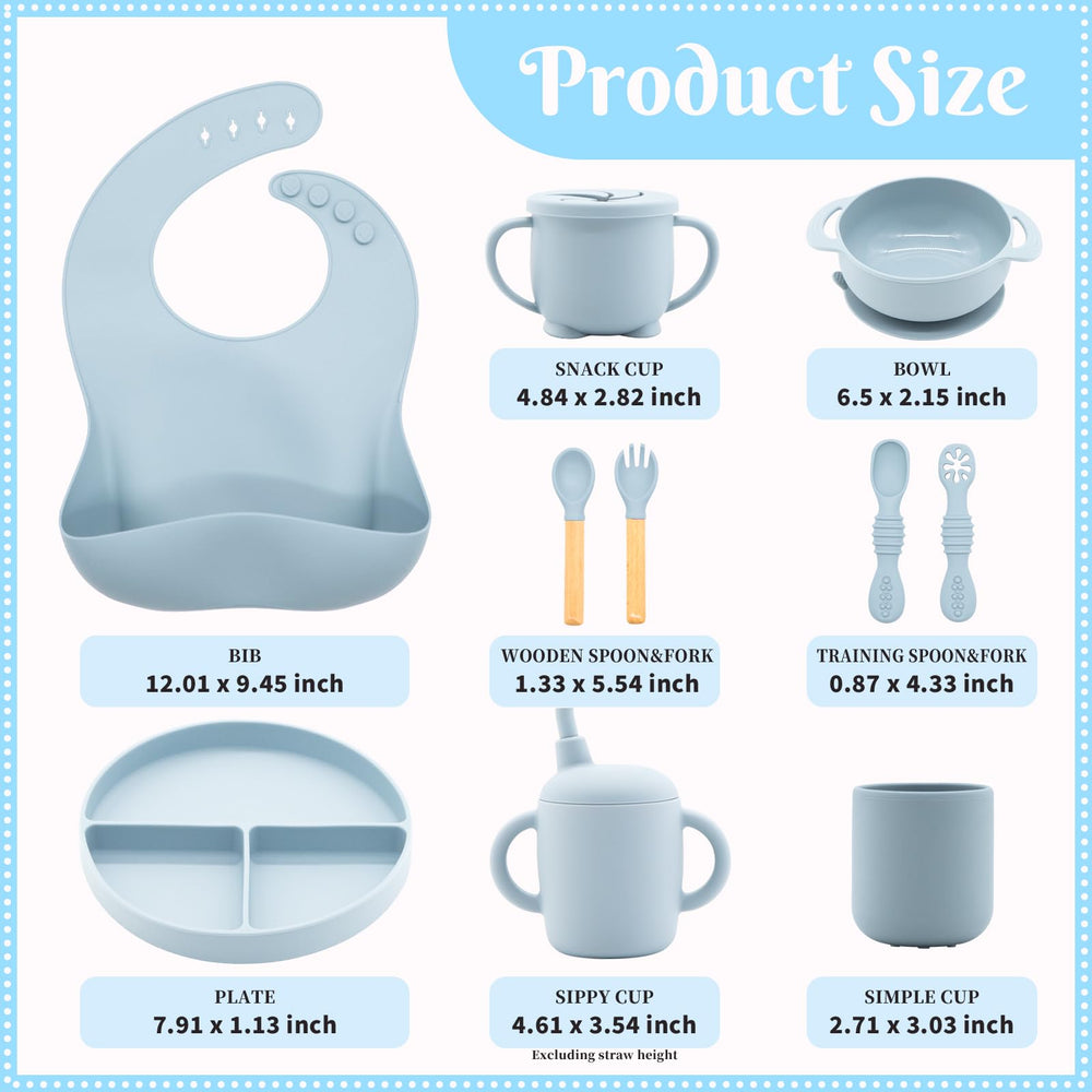 CHCC silicone bib with deep pocket to catch food and crumbs