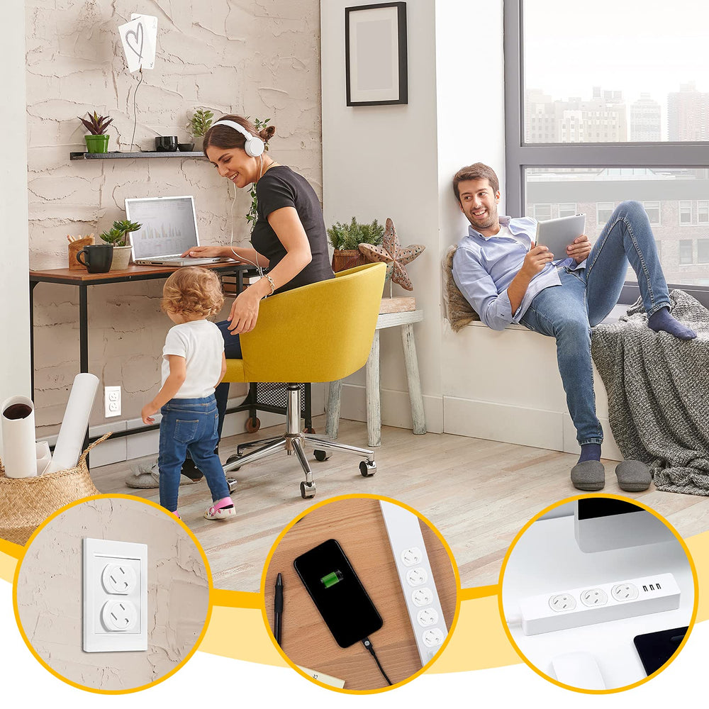 Cheeglu outlet protection for bedrooms, living rooms, bathrooms