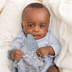 Cheeky Chompers Comfortchew soft fleece material for gentle comfort