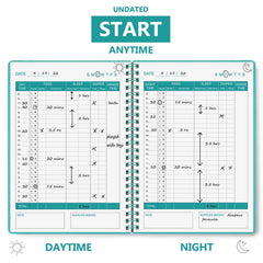 Cheericome 152-page baby care journal supports thorough newborn tracking.