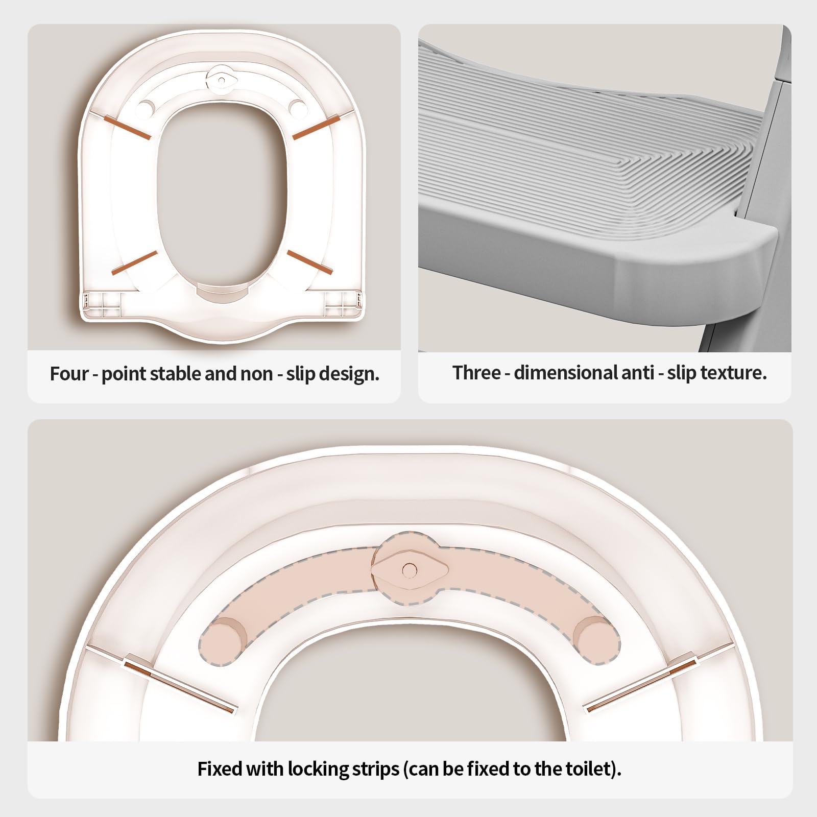 CheerKid compact storage keeps bathrooms tidy between uses