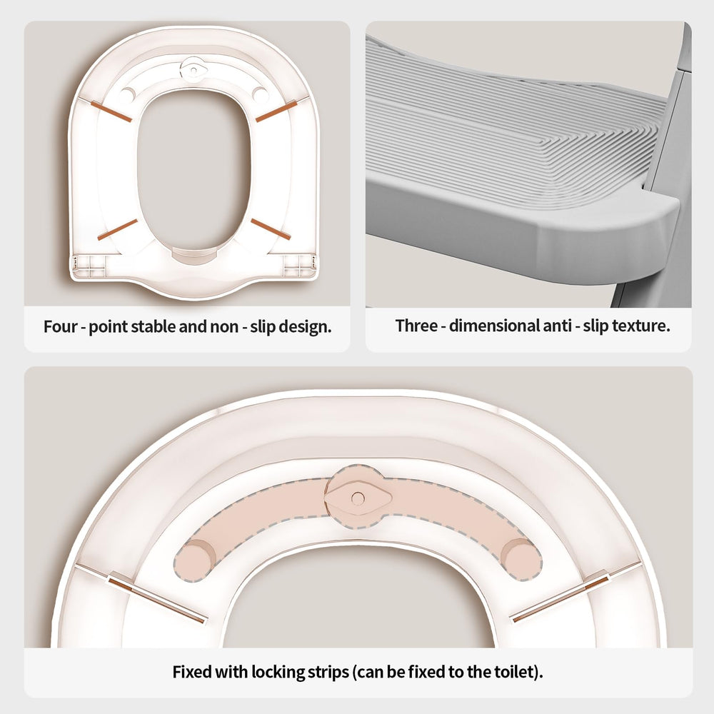 CheerKid compact storage keeps bathrooms tidy between uses