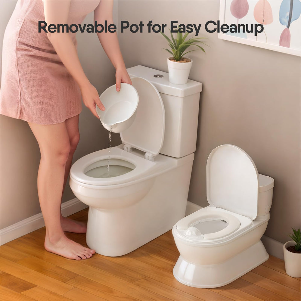 CheerTry 2-in-1 toddler potty detachable training seat aids comfort and transitions.