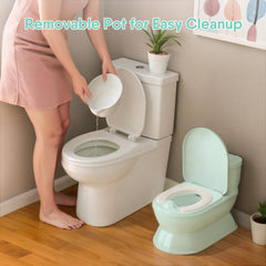 CheerTry 2-in-1 toddler potty showing realistic flushing sounds