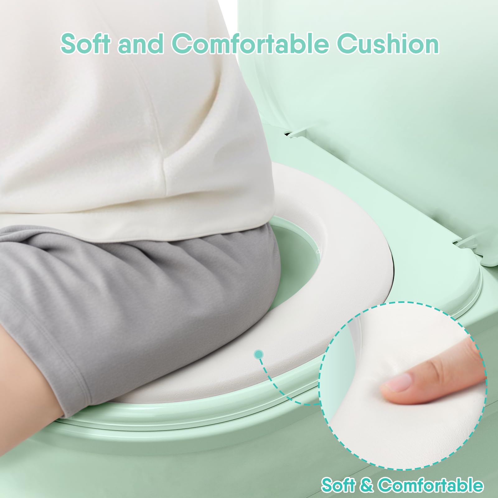 CheerTry 2-in-1 toddler potty removable bowl for easy cleaning