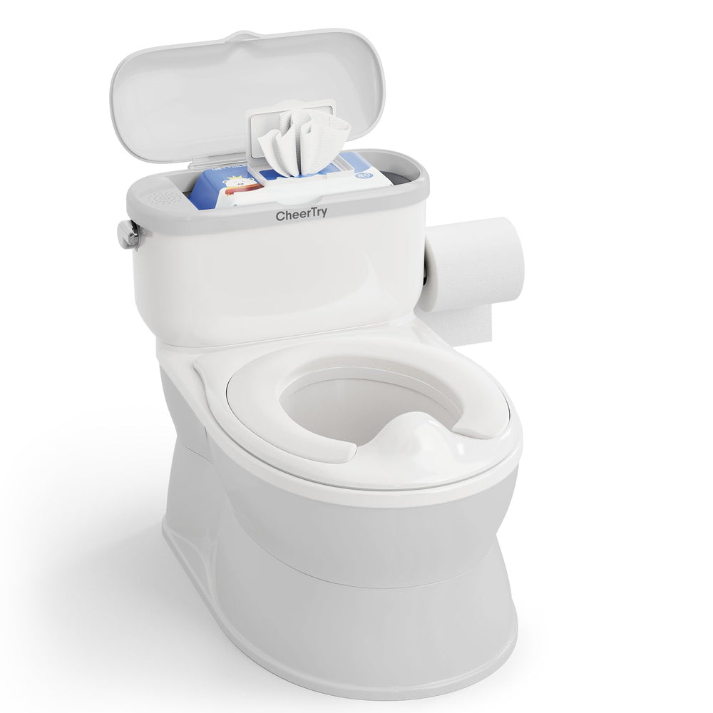 CheerTry 2-in-1 toddler potty spacious base supports confident training sessions.