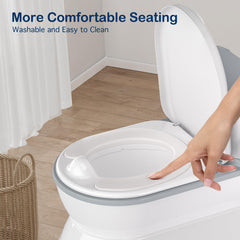 CheerTry potty emits realistic flushing sound to engage toddlers