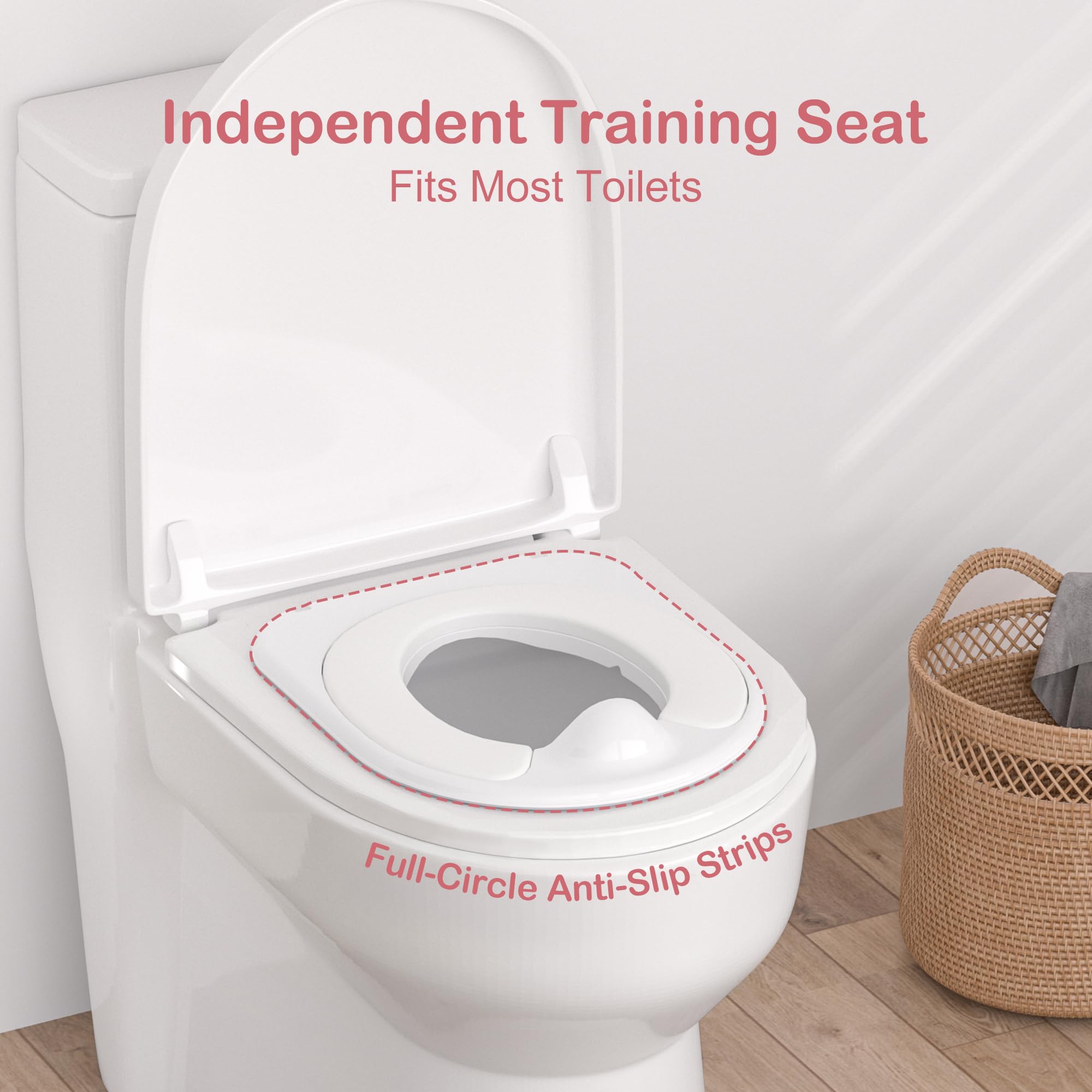 CheerTry potty features wipes storage for easy cleanup after every use.