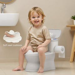 CheerTry potty removable-bowl makes cleaning quick and easy after use.