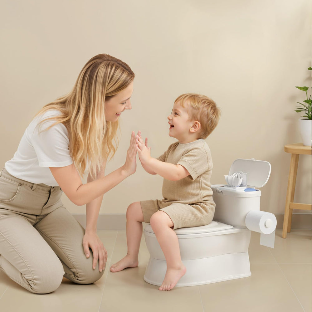 CheerTry portable detaches for on the go potty training transitions.