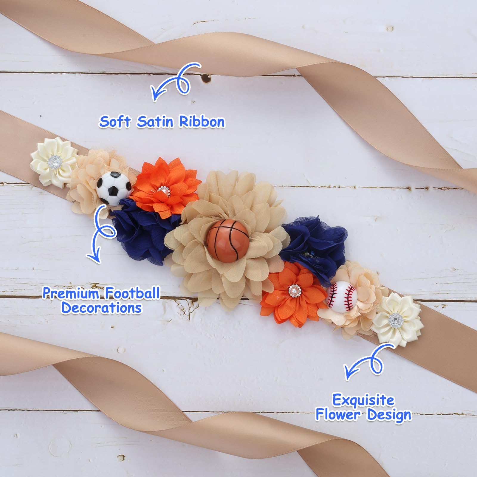 Cheerupp sport theme decorations create memorable baby shower.