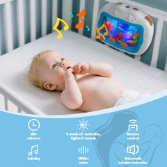 Cheffun Baby Aquarium Toy soft-light-night helps gentle nighttime diaper changes