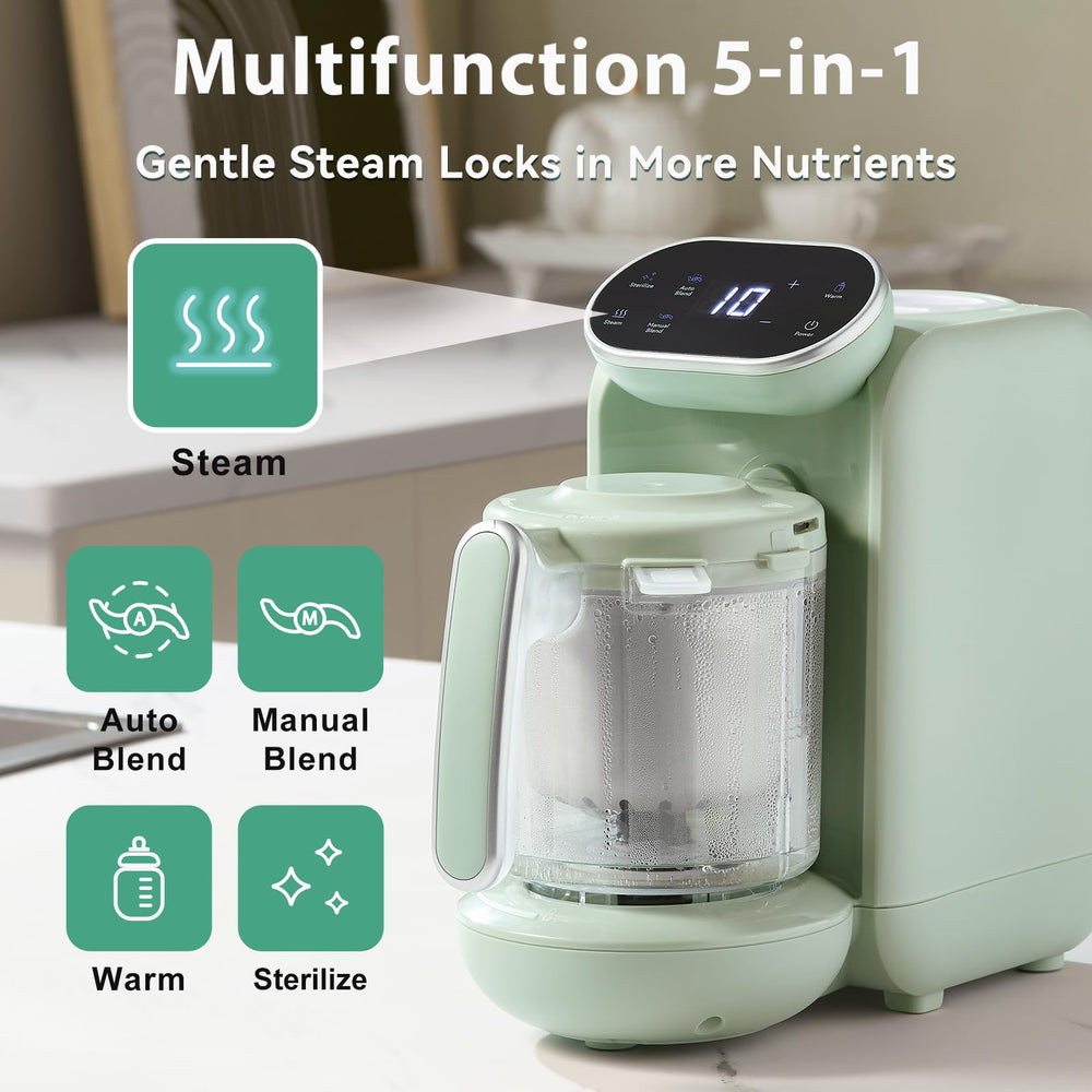 Chefhandy auto-blend control enables consistent textures in seconds.