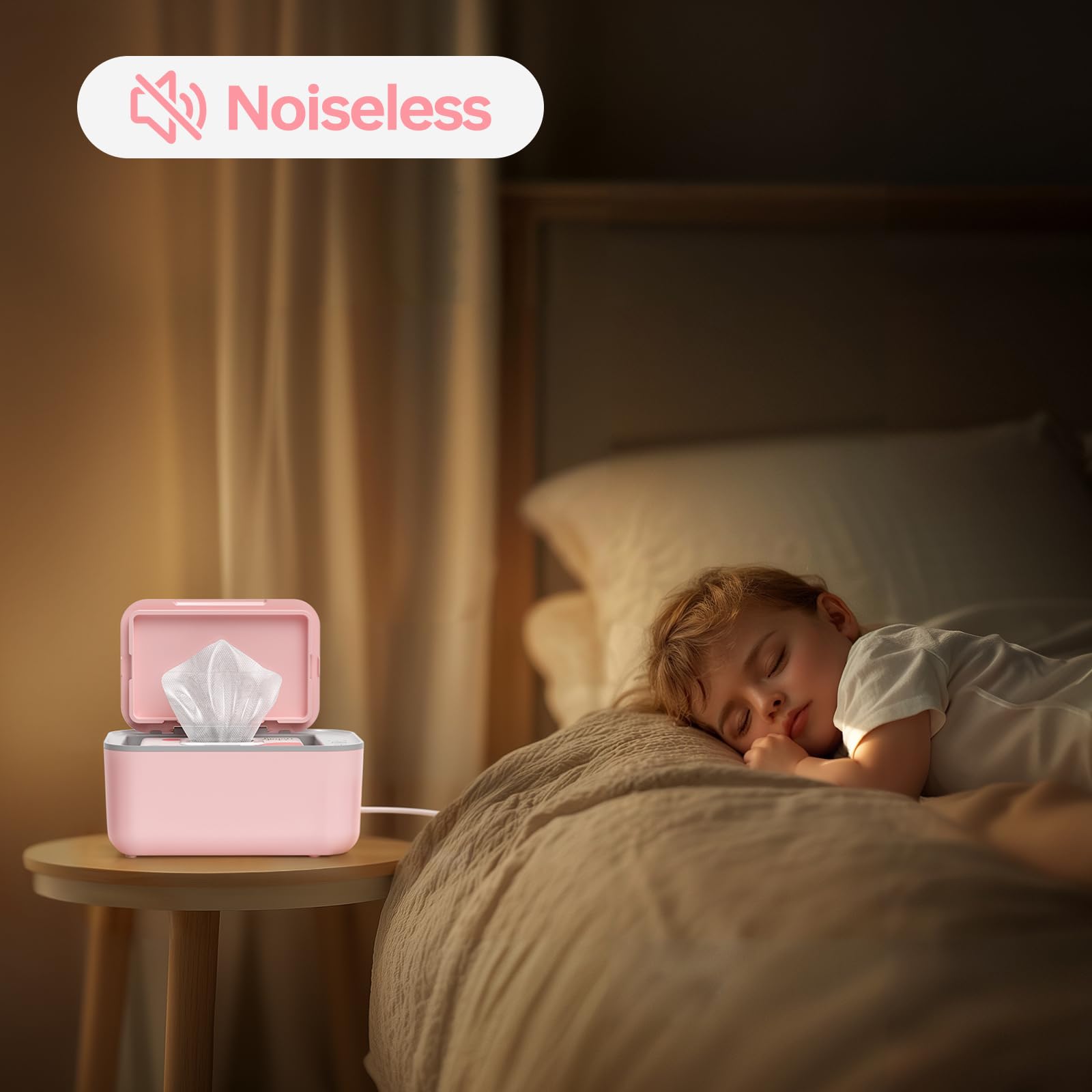 Chefhandy moisture-sealing design keeps wipes moist for comfortable changes.