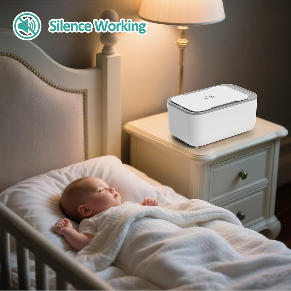 Chefhandy Baby Wipe Warmer silent operation keeps nursery peaceful