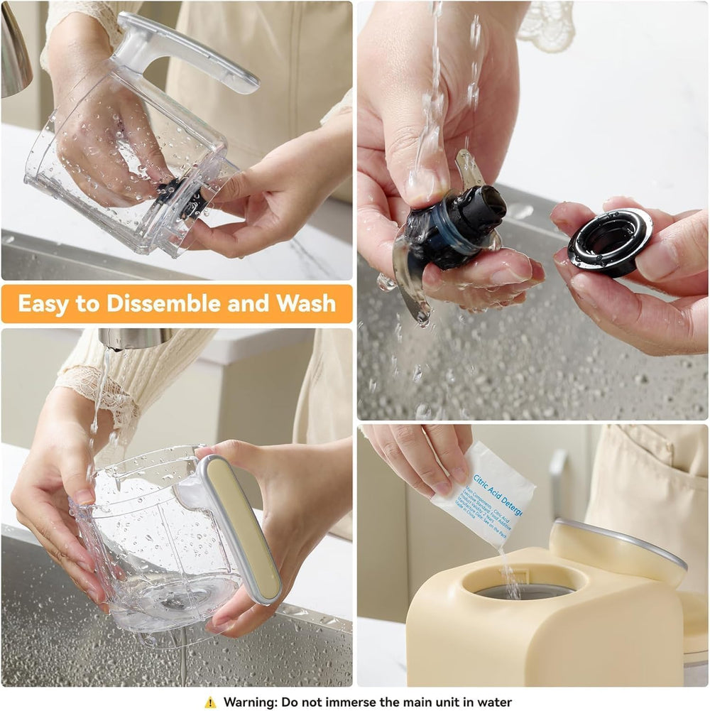 Chefhandy includes six baby pouches for on-the-go feeding.