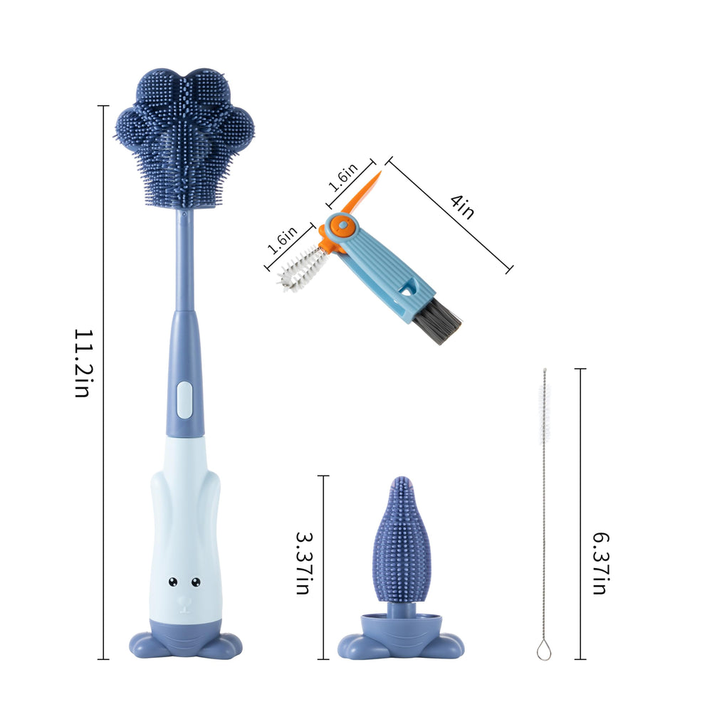 Chemimoso Rabbit-shaped holder keeps brushes organized and dry