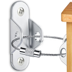 Chenyu 10-pack furniture anchors in box for easy babyproofing and anti-tip safety.