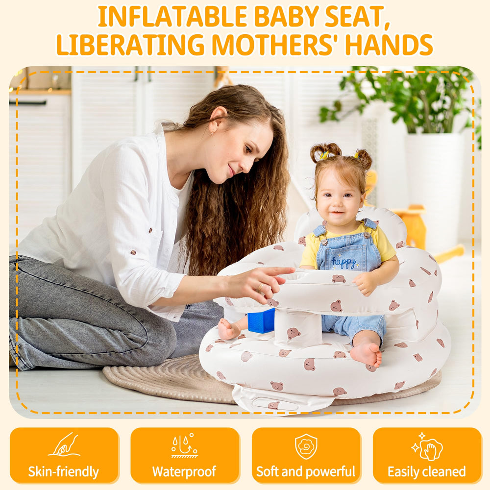 CHEPULA Non-toxic PVC fabric is durable, odorless, and skin-friendly for babies.