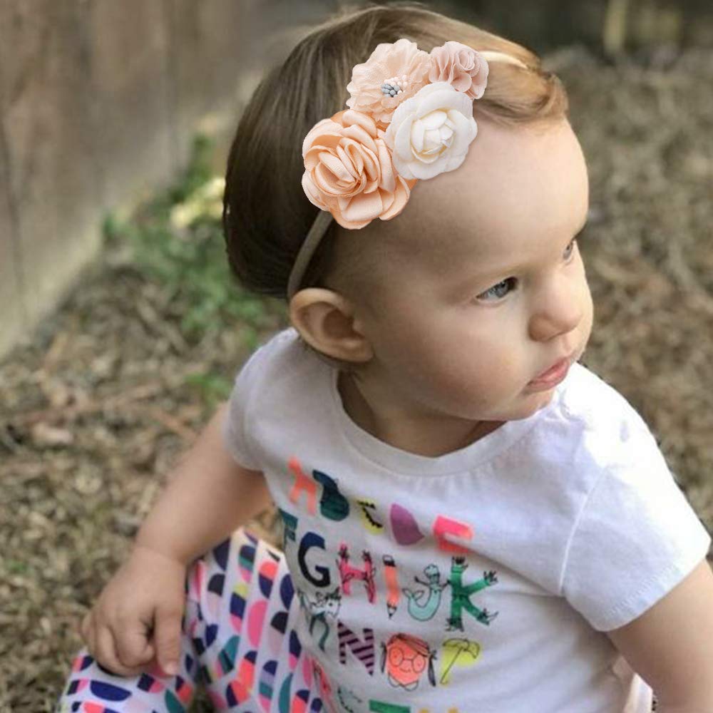 Cherrboll lavender headband gentle elastic prevents slipping during playtime