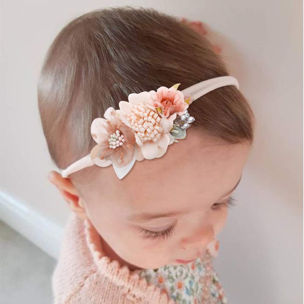 Cherrboll lavender flower headband, vibrant color set for daily outfits.
