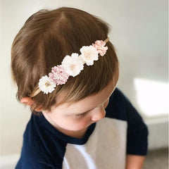 Cherrboll flower headbands in vivid colors for daily outfits and mix and match.