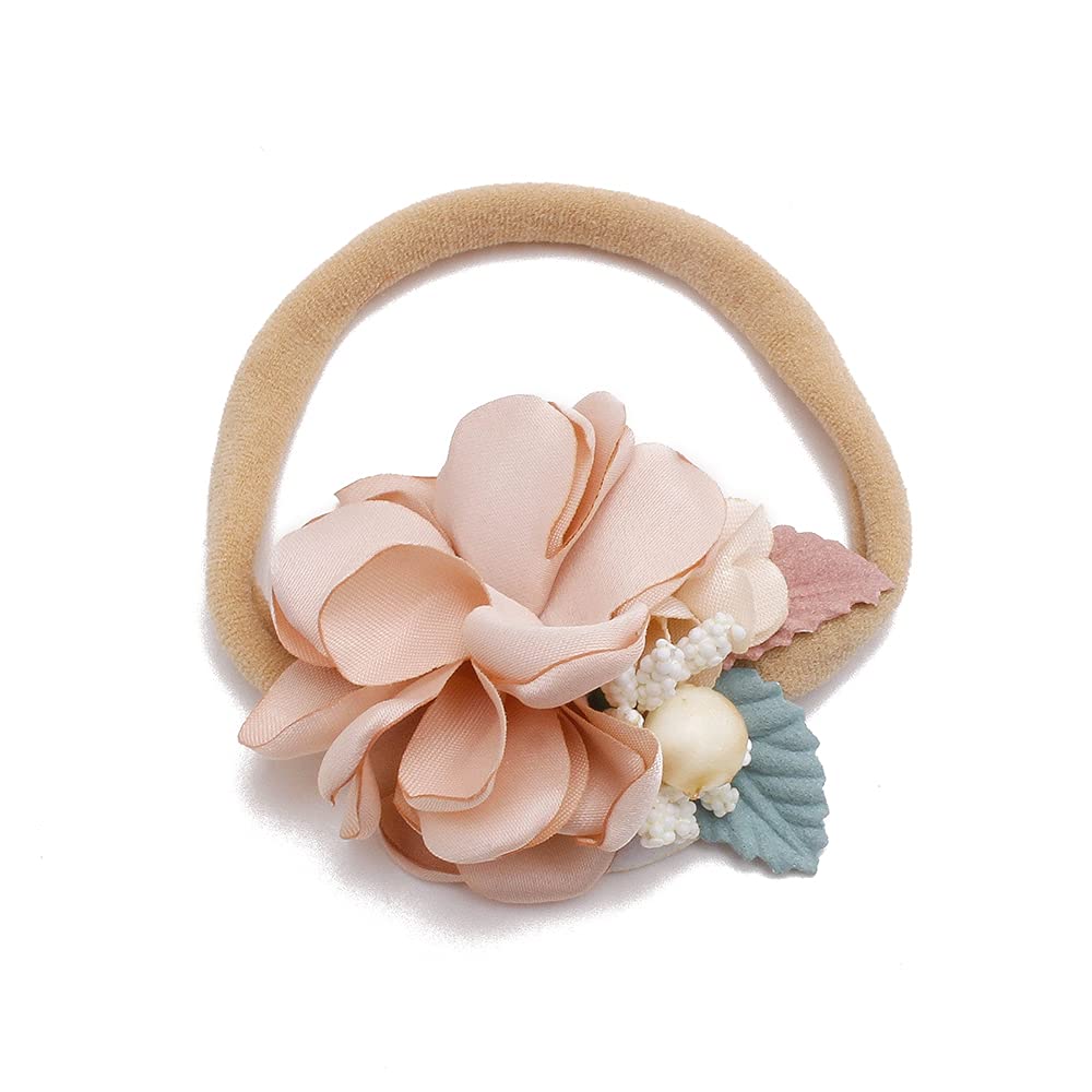 Cherrboll yellow flower headband, gift ready accessory for photos.